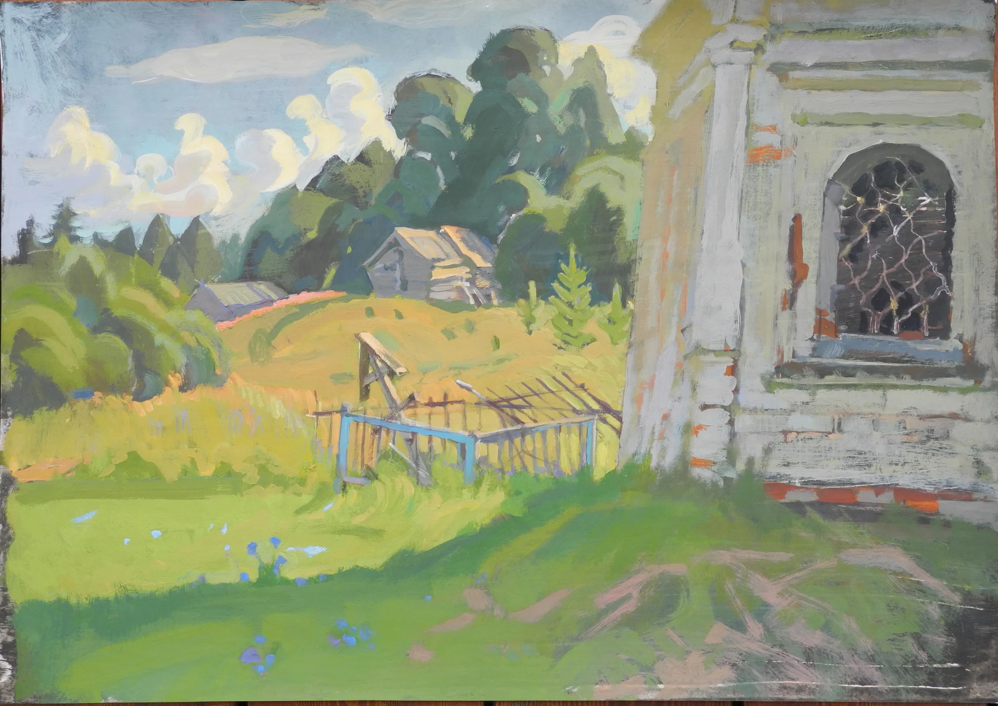 Июль в Пермогорье