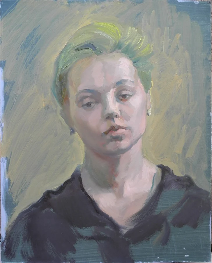 Лиза, к/масло, 40х50, 2020