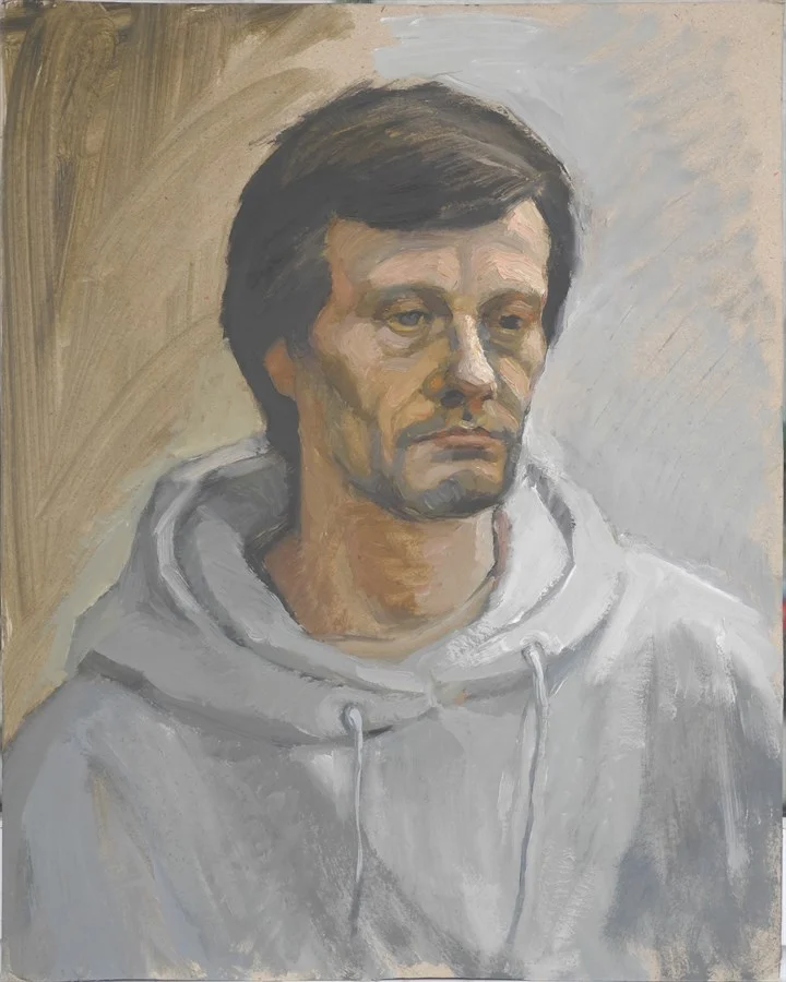 Портрет Юрия. Вспоминая Кранаха, к/масло, 50х40, 2020 г.
