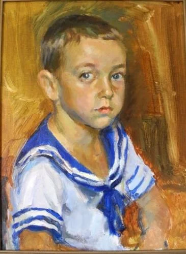 Портрет сына, холст/масло,30х40, 2011 г.